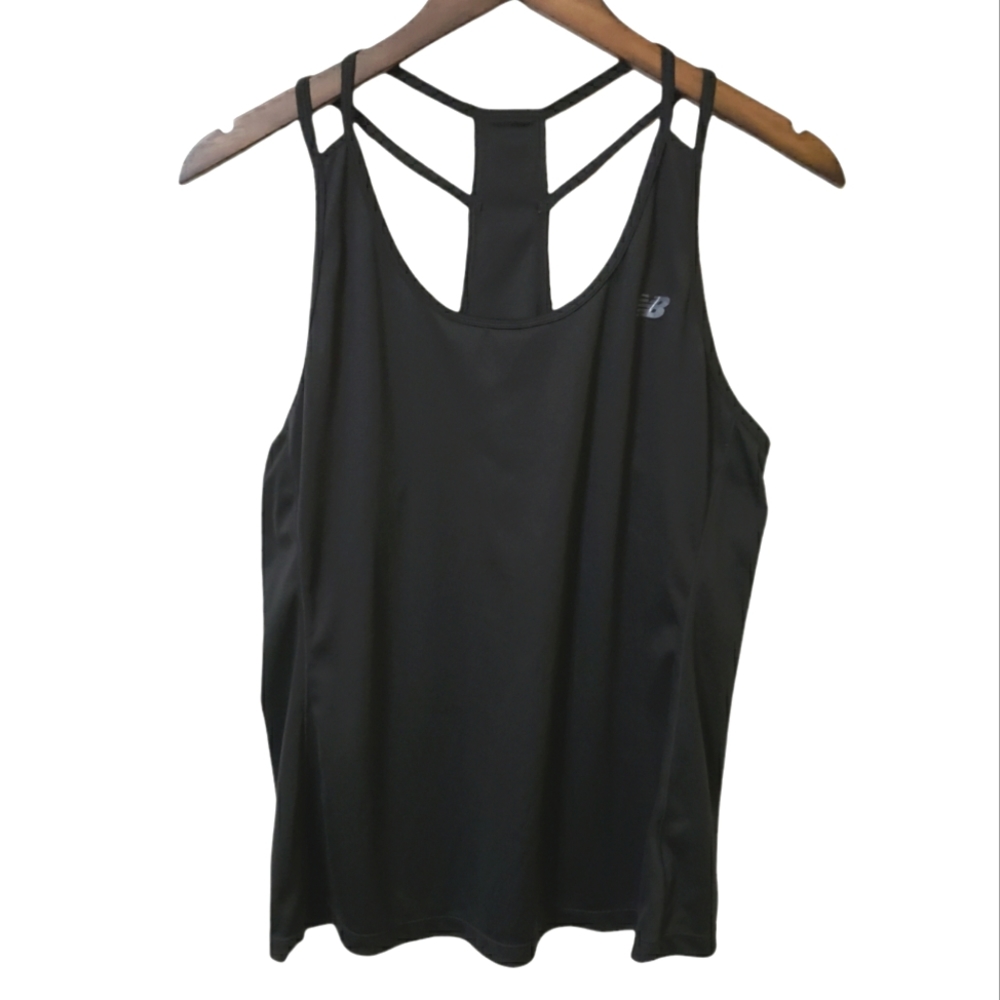 New Balance Dry Double Strap Tank Top Women's Size Large
